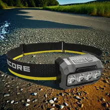 NITECORE 軽量防水のヘッドライト【長時間バッテリー・マルチカラー温度・夜間ランニング用】