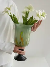 高級感あふれるチューリップデザインの造花【フランス風・花瓶装飾用】