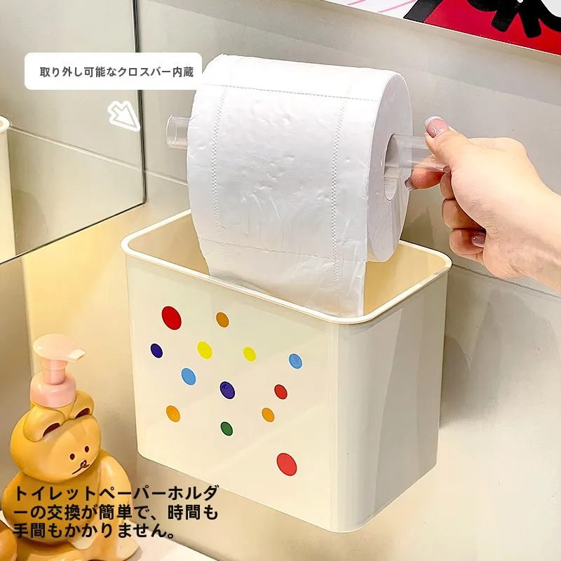 吸盤式トイレットペーパー収納ボックス：洗面所用の使いやすいティッシュケース選び方