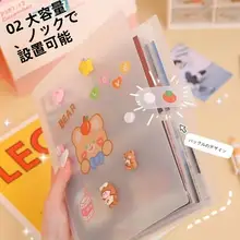 透明プラスチック製アルバム【3寸・写真・明信片・収納用】