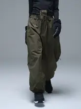 NOBADAY 男女兼用 防風防水スノーボードパンツ【極上の柔らかさ・冬用・厚手】