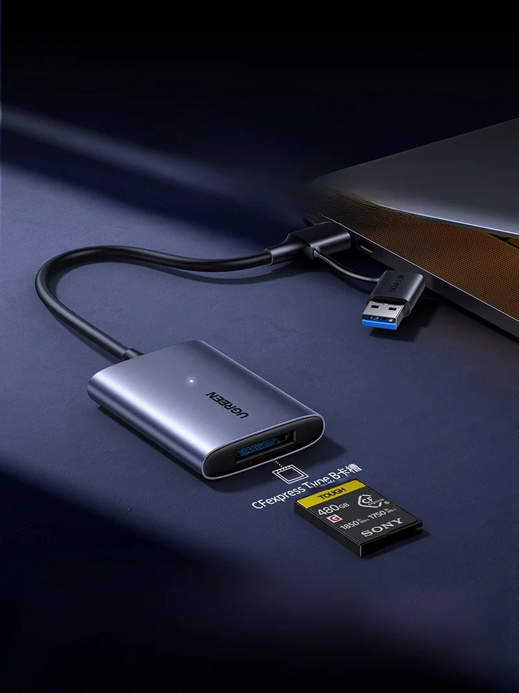 CFexpressメモリカードリーダーCM516：MTP USBデバイスの高速転送と多機種対応を実現