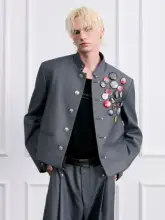 立襟ウールショートジャケット【初代制服デザイン・フォーマルウェア】