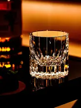 江戸切子 K9無鉛クリスタルグラス【星模様・洋酒・ウィスキー用】