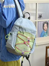 アウトドア用 レディース ブルー 双肩リュック【軽量・旅行・学生向け・カジュアル】