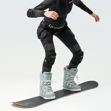 スキー用プロテクター【臀部・膝・肘・内側用・滑り止め・パンツタイプ】（セットアップ対応）