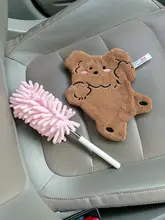 かわいい犬デザインのカークリーニングタオル【吸水性・厚手・車内用】