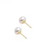 ピアス イヤリング レディース 淡水パール 上品 きれいめ 「AJIDOU」