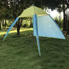 アウトドア用 トライアングルテント【ビーチ・登山・釣り用・携帯便利】