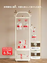 ベッドサイド用 小型ハンガーラック【衣類収納・寝室用・スタイリッシュデザイン】
