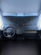 SmartDevil 車載用フロントガラスサンシェード【遮光・UVカット・小米SU7対応】