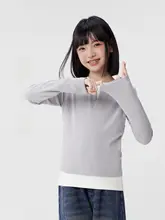 子供用 長袖Tシャツ【春秋・重ね着風・大人サイズ対応】（セットアップ対応）