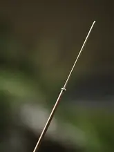 手作り真鍮茶針【玉環付き・茶道用】