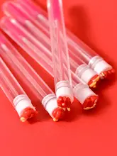 使い捨て携帯用カurlタイプまつ毛ブラシ【アイラッシュエクステンション用・便利な一次使用】