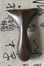 木製経絡マッサージブラシ【携帯用・足部・肩首用・刮痧ツール】