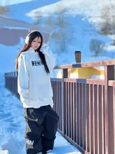 男女兼用 ゆったりサイズのスノーボードウェア【防水・裏起毛】