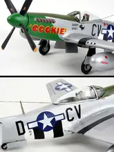 P51Dムスタング模型【プラスチック製・組み立てキット】