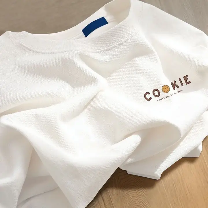 純綿半袖Tシャツ【男女兼用・ゆったりシルエット・スポーツ用・国潮スタイル】