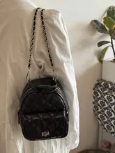 ミニリュック レディース キルティング チェーン付き ガーリー 上品