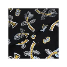 秋冬用ウールツイード生地【刺繍花模様・コットンリネン混】