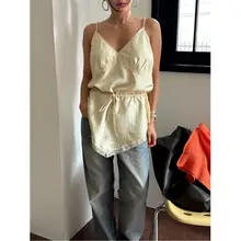 スタイリッシュなキャミソールトップス【シンプルデザイン・ボトムス合わせやすい】