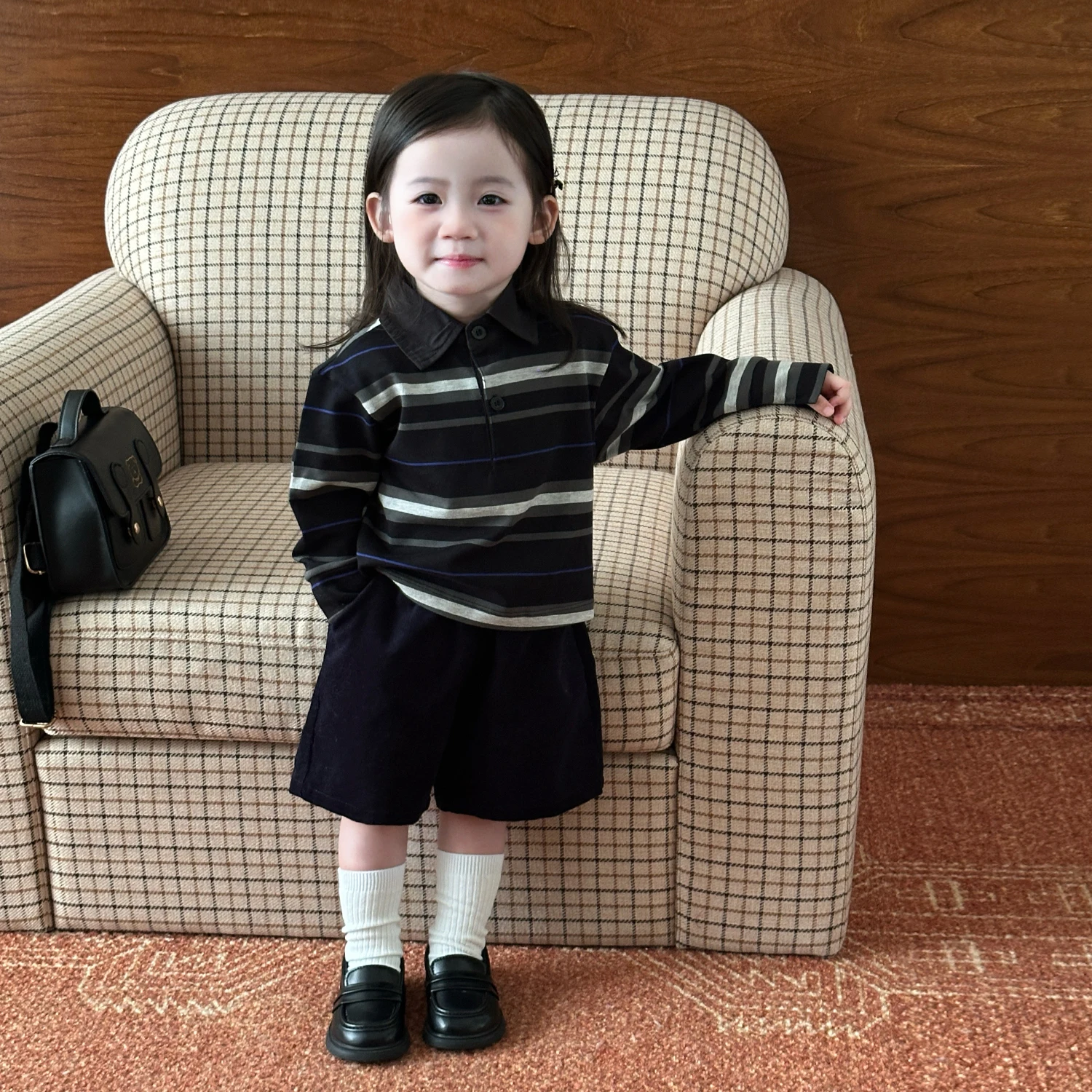 ポロシャツをどう選ぶ？子供用の復古ストライプコットンシャツが、春の日常を彩る理由