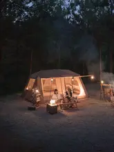 Naturehike 自動テント【二室一亭・アウトドア・キャンプ用】