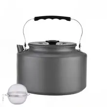 アウトドア用 0.8L/2L コーヒーポット【野外・携帯用・アルミ製】