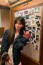 アメリカンヴィンテージ風 チェック柄デニムジャケット【ユニセックス・ワイドフィット・カジュアル】