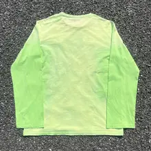ユニセックス長袖Tシャツ【ヴィンテージ風・ダメージ加工・春秋用・パンクスタイル】（セットアップ対応）