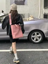 韓国インピンク大容量ポータブル トートバッグ