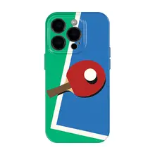 iPhone用 卓球テーマケース【軽やかで高級感あるデザイン・スタイリッシュ】