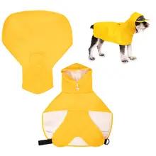 犬用レインコート【防水・汚れ防止・小型犬用・ケープデザイン】