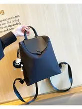 シンプルなデザインの防水リュックサック【軽量・通勤・牛津布製・スクエア型】