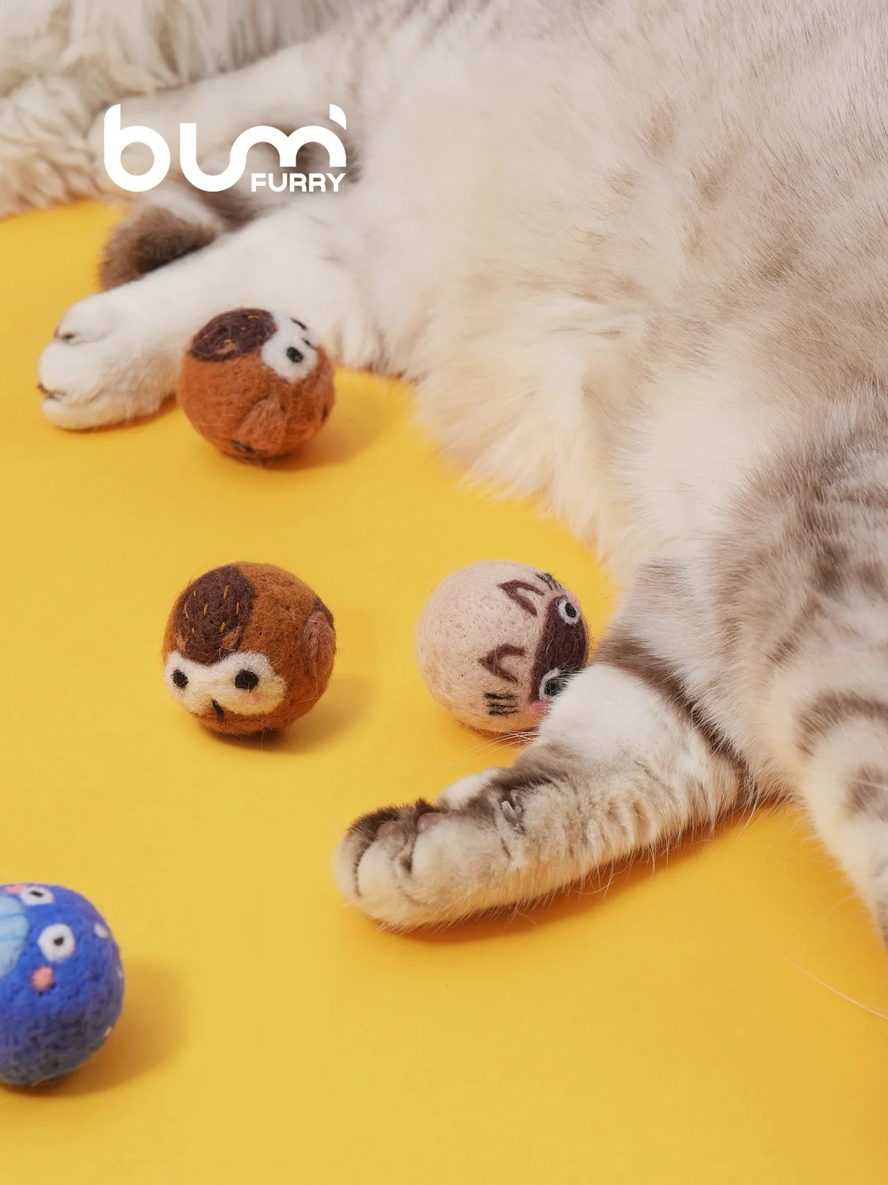 猫飼いが買ってよかったもの・悪かったもの正直に言う：手作りの純羊毛猫形おもちゃボール