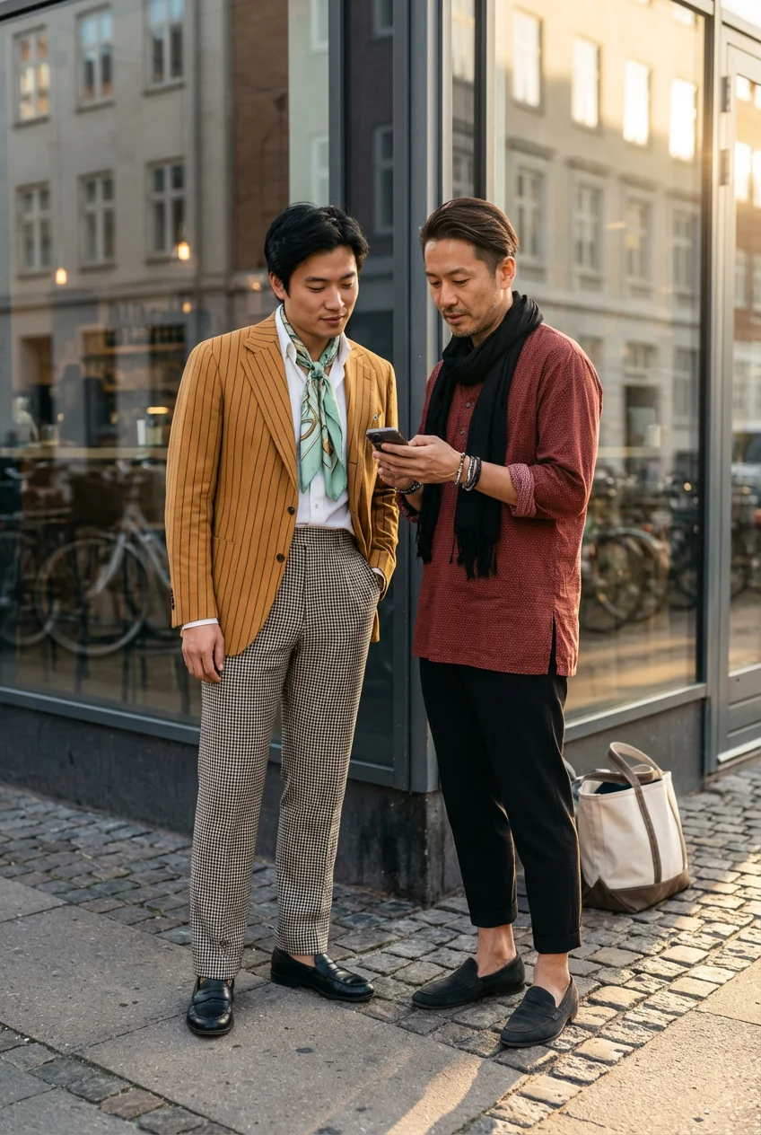 春コーデの基本を徹底解説！色・柄・レイヤードの選び方