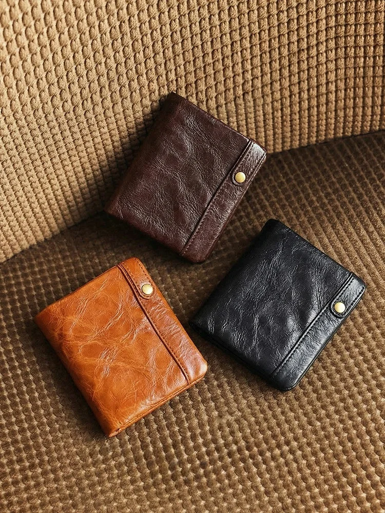 ミニショートカードケース【財布・パスポート対応】：男女共用の美式复古風薄型入れ物の実用性と選定基準