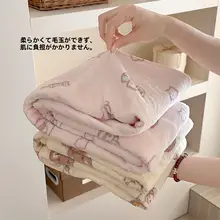 かわいい吸水速乾バスタオル【柔らかい肌触り・カートゥンデザイン・乾燥帽付き】