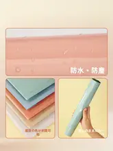 A4ファイルケース クリア モランディカラー 厚手 ボタン留め 大容量 学生用 書類収納 ビジネス オフィス用品