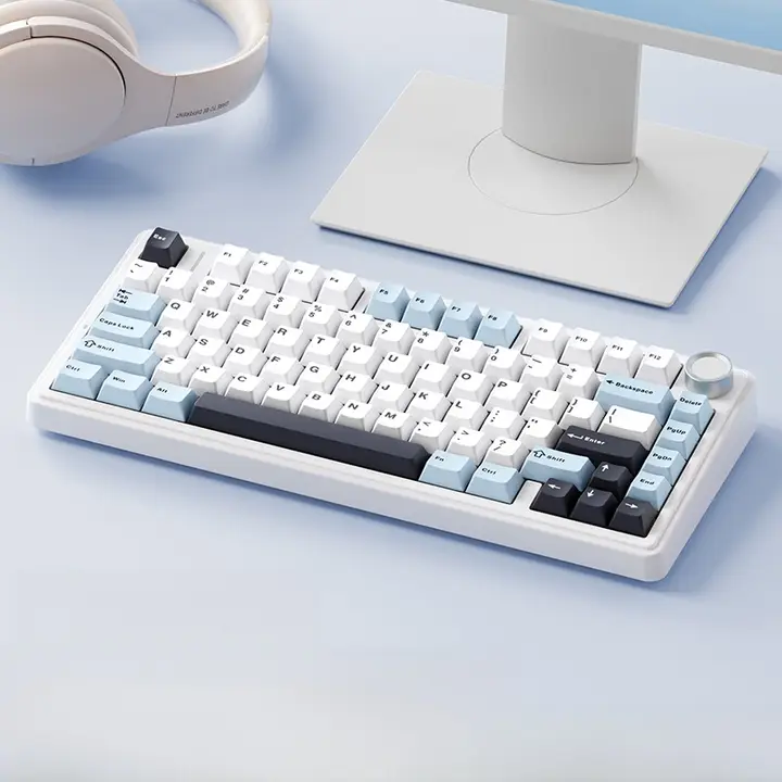 タマイズ可能なワイヤレスメカニカルキーボード【三モード・フルサイズ・バックライト付き】