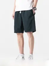 夏用 メンズ コットン薄手ショートパンツ【ゆったりフィット・ビーチ用・カジュアル】
