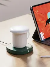 保温カップマット【一定温度で加熱・オフィス用・コーヒー・ミルク対応】