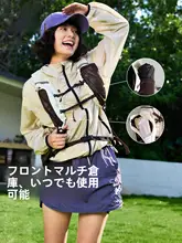 Camel 軽量な通勤用ベスト型リュックサック【登山・アウトドア・女性用・快適な背負い心地】