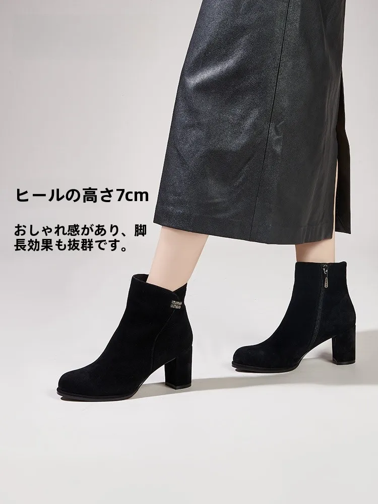 ショートブーツ おすすめ プチプラ：保温白鹅绒高ヒールブーツの実用性とシーン別評価
