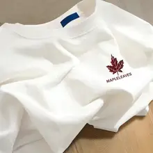 純綿半袖Tシャツ【男女兼用・ゆったりシルエット・スポーツ用・国潮スタイル】