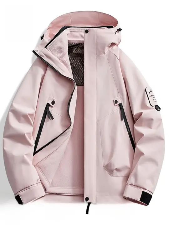 三合一登山用コート【男女兼用・春秋冬用・防風防水・グラファイト発熱機能】