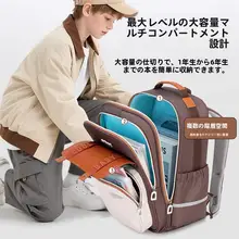 子供用 リュックサック【肩負担軽減・背面保護・男女兼用】