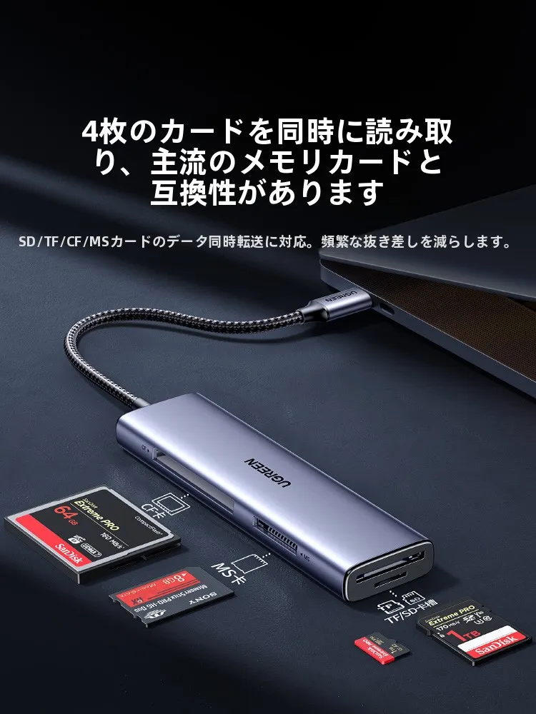 スイッチ用SDカードの物理フォーマットと互換性を解説：マルチカードリーダーCM627で対応する実際の使い方