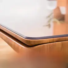 透明PVCテーブルクロス【防水・防油・熱に強い・ソフトプラスチック製】