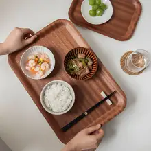 木製トレイ 長方形 シンプル カフェ仕様 プレート 茶托し 「KOYO」